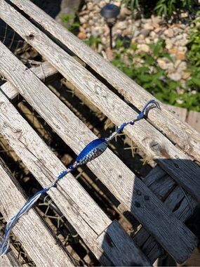 Handmade Bracelet made from a fishing lure spoon